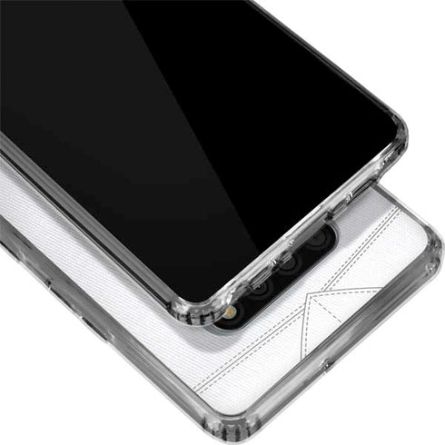University of Oklahoma White Jersey LG Stylo 6 Clear Case