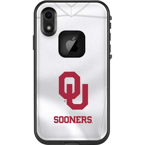 University of Oklahoma White Jersey LifeProof Fre iPhone Skin