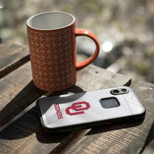 University of Oklahoma White Jersey LifeProof Fre iPhone Skin
