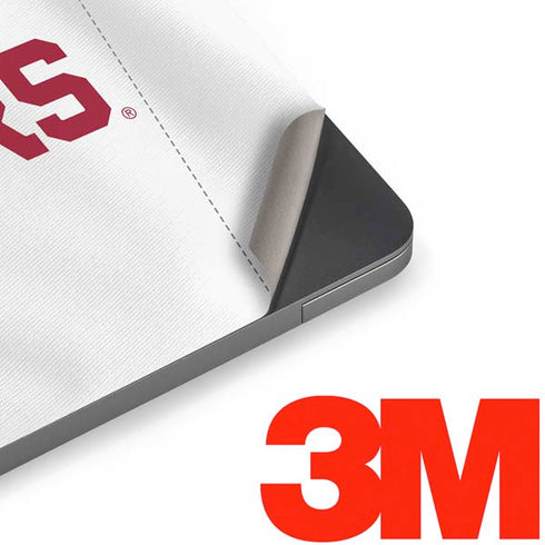 University of Oklahoma White Jersey Apple MacBook Air Skin