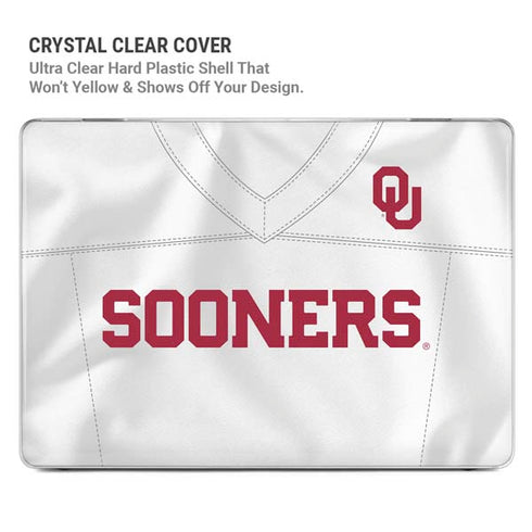University of Oklahoma White Jersey MacBook Air 15in (2023-2025) Case plus Skin