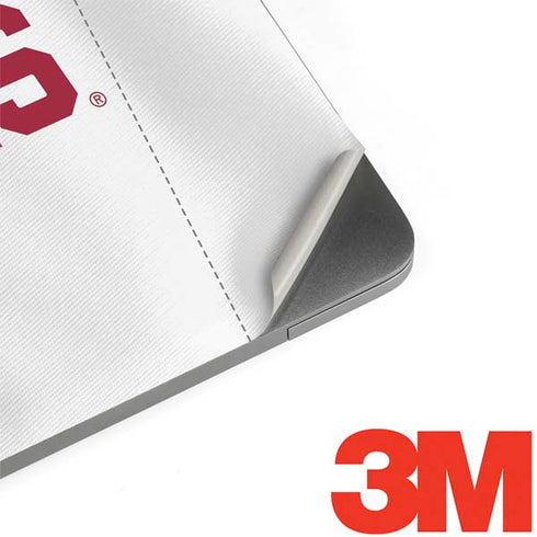 University of Oklahoma White Jersey Apple MacBook Pro 15-inch Skin
