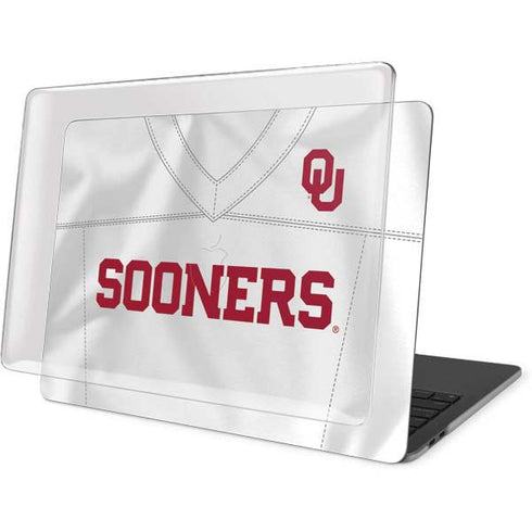 University of Oklahoma White Jersey MacBook Pro 15in (2016-19) Case plus Skin