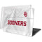 University of Oklahoma White Jersey MacBook Pro 15in (2016-19) Case plus Skin