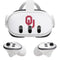 University of Oklahoma White Jersey Meta Quest 3 Skin