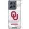 University of Oklahoma White Jersey Moto G 5G (2025) Clear Case