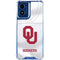 University of Oklahoma White Jersey Moto G 5G (2024) Clear Case