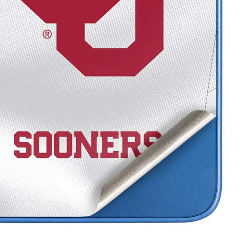 University of Oklahoma White Jersey Moto G Play 4G (2024) Skin