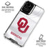 University of Oklahoma White Jersey Moto G Power 5G (2024) Clear Case
