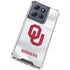 University of Oklahoma White Jersey Moto G Power 5G (2025) Clear Case