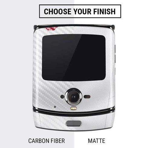 University of Oklahoma White Jersey Motorola RAZR Skin
