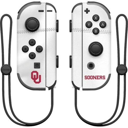 University of Oklahoma White Jersey Nintendo Skins