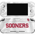 University of Oklahoma White Jersey Nintendo Switch Lite Skin