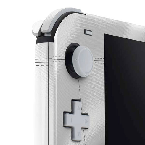 University of Oklahoma White Jersey Nintendo Switch Lite Skin