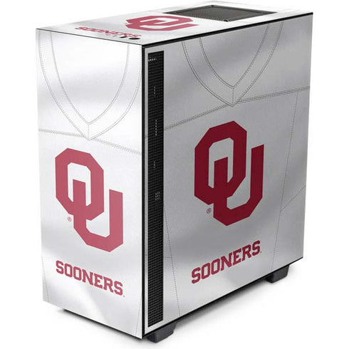 University of Oklahoma White Jersey NZXT H510 Compact ATX Mid-Tower Case Skin