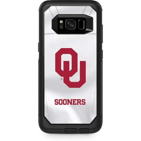 University of Oklahoma White Jersey Otterbox Commuter Galaxy Skin