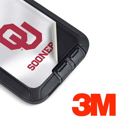University of Oklahoma White Jersey Otterbox Defender Galaxy Skin