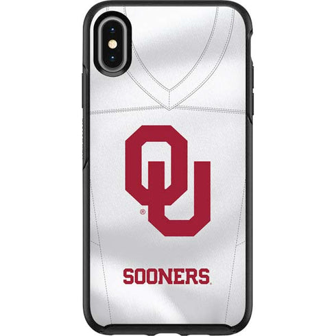 University of Oklahoma White Jersey Otterbox Symmetry iPhone Skin