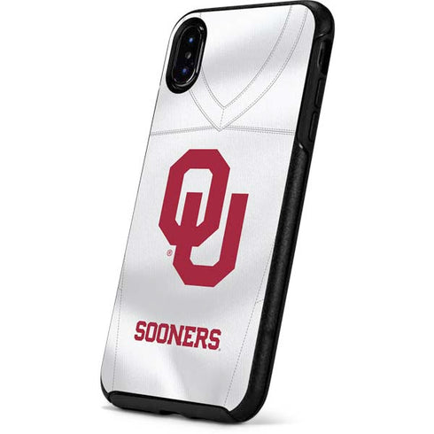 University of Oklahoma White Jersey Otterbox Symmetry iPhone Skin