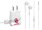 University of Oklahoma White Jersey Phone Charger Skin
