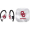 University of Oklahoma White Jersey PowerBeats Pro Skin