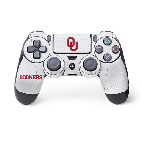 University of Oklahoma White Jersey PS4 Controller Skin