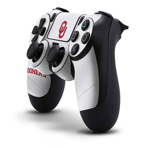 University of Oklahoma White Jersey PS4 Controller Skin