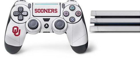 University of Oklahoma White Jersey PS4 Pro Bundle Skin