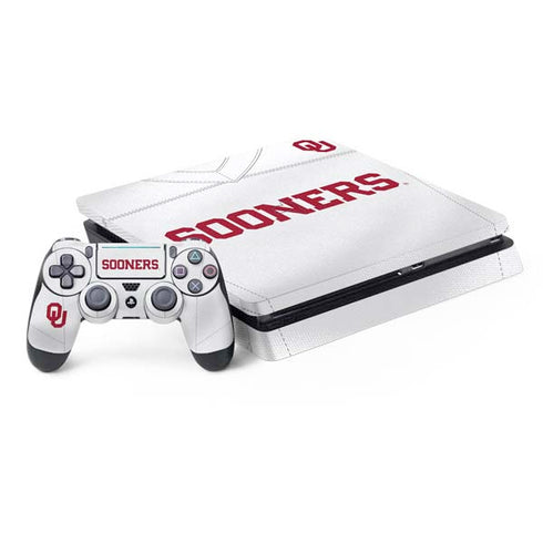 University of Oklahoma White Jersey PS4 Slim Bundle Skin