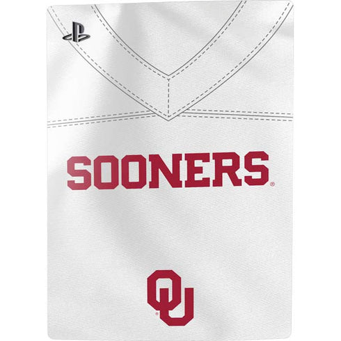 University of Oklahoma White Jersey PS5 Bundle Skin