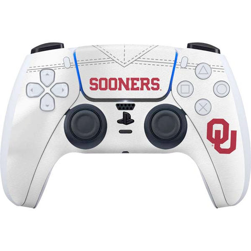 University of Oklahoma White Jersey PlayStation PS5 Skins