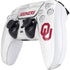 University of Oklahoma White Jersey PS5 Controller Skin