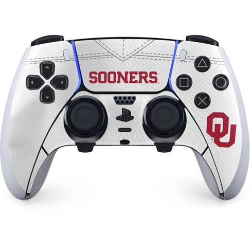 University of Oklahoma White Jersey PlayStation PS5 Skins