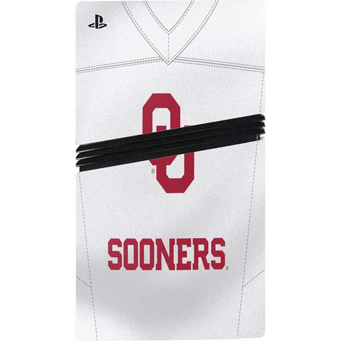 University of Oklahoma White Jersey PS5 Pro Bundle Skin