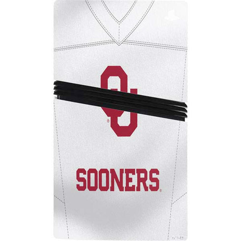 University of Oklahoma White Jersey PS5 Pro Bundle Skin