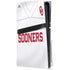 University of Oklahoma White Jersey PS5 Pro Disk Console Skin