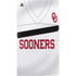 University of Oklahoma White Jersey PS5 Pro Disk Console Skin