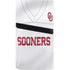University of Oklahoma White Jersey PS5 Pro Disk Console Skin