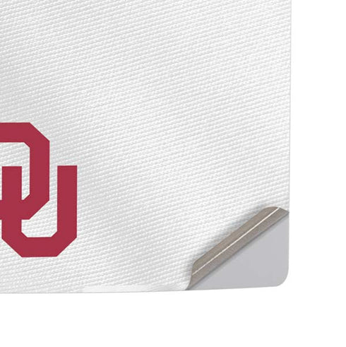 University of Oklahoma White Jersey PS5 Slim Digital Edition Console Skin