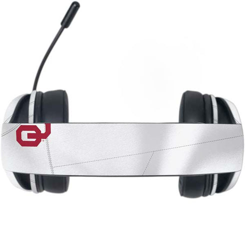 University of Oklahoma White Jersey Razer Kraken X Skin