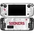 University of Oklahoma White Jersey Steam Deck Handheld Gaming Computer Skin