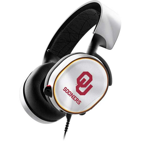 University of Oklahoma White Jersey SteelSeries Arctis 5 Skin