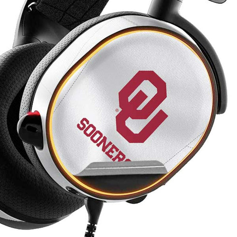 University of Oklahoma White Jersey SteelSeries Arctis 5 Skin