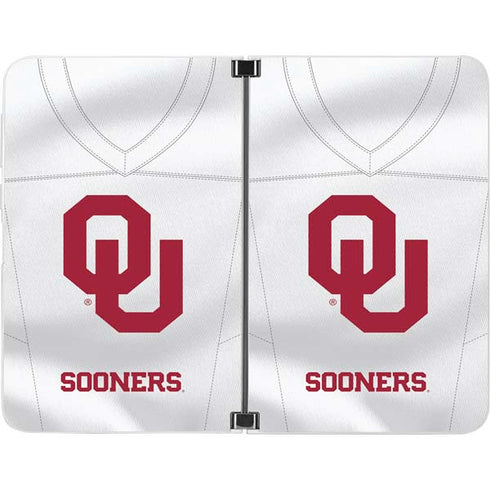 University of Oklahoma White Jersey Surface Duo Skin