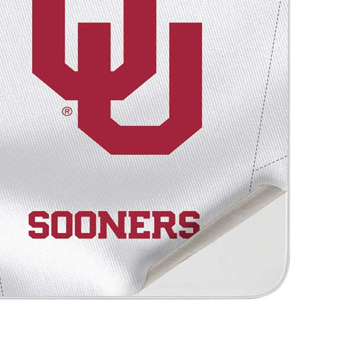 University of Oklahoma White Jersey Surface Duo Skin