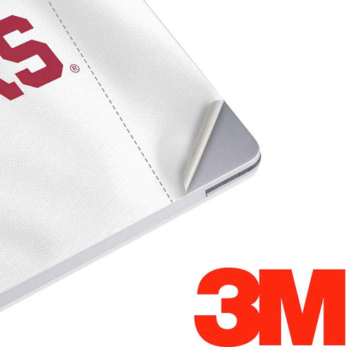 University of Oklahoma White Jersey Surface Laptop 3 13.5in Skin