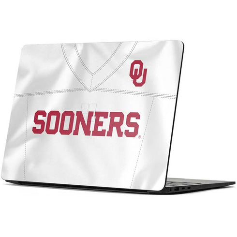 University of Oklahoma White Jersey Surface Laptop 7 13.8in Skin