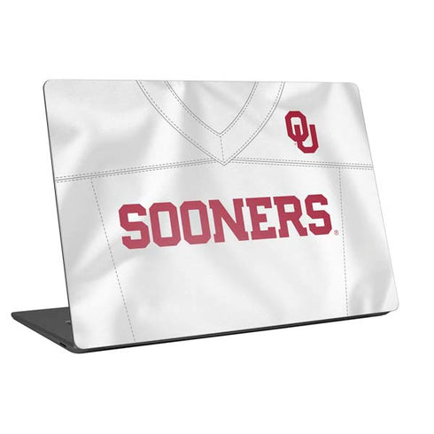 University of Oklahoma White Jersey Universal Laptop 14in (11.4 x 8.2in) Skin