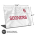 University of Oklahoma White Jersey Universal Laptop 16.6in (13.4 x 9.7in) Skin