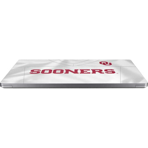 University of Oklahoma White Jersey Universal Laptop 16.6in (13.4 x 9.7in) Skin